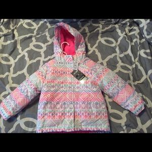 Children place jacket